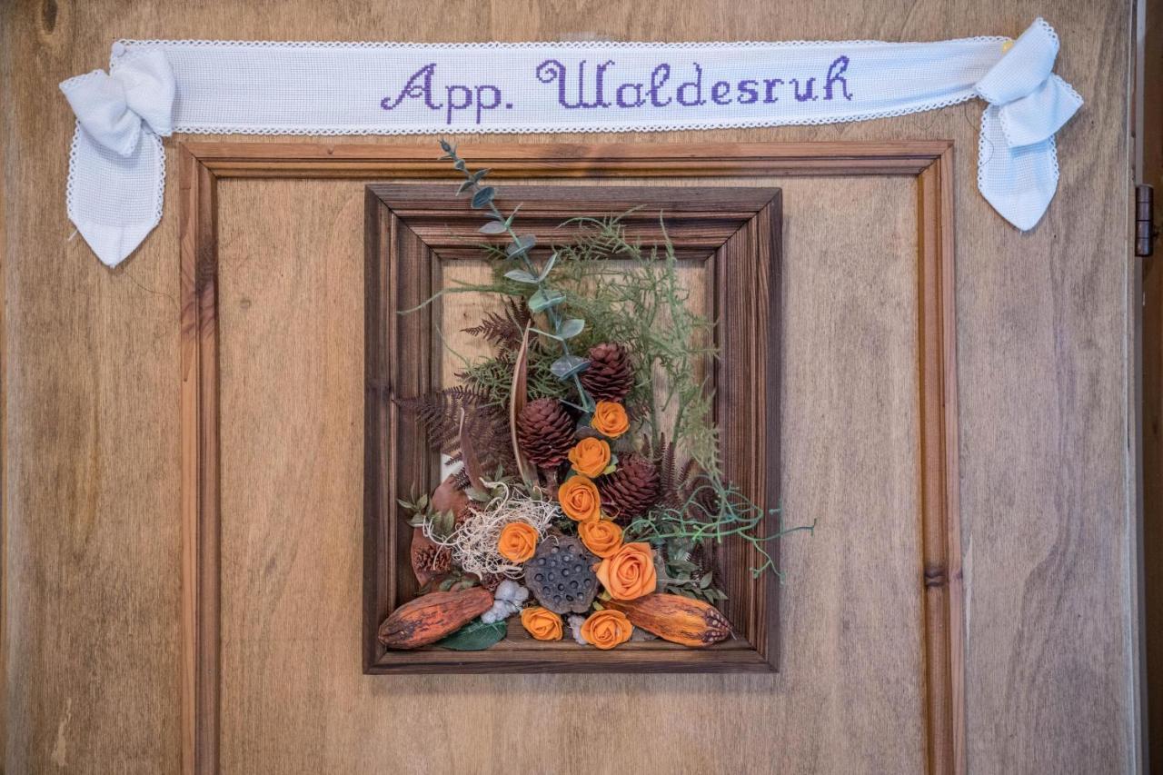 Apartment Waldesruh Mühlbach Exterior foto